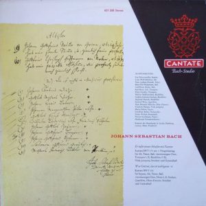 Johann Sebastian Bach - Er Rufet Seinen Schafen Mit Namen / Was Gott Tut, Das Ist Wohlgetan III