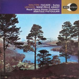 Sir William Walton - FaÃ§ade - Suites / Lecocq:  Mam'zelle Angot