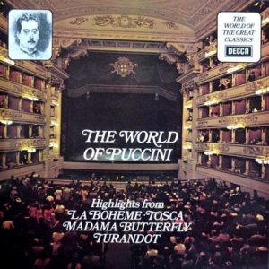 Giacomo Puccini - The World Of Puccini