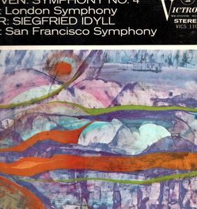 Pierre Monteux - Symphony No. 4 / Siegfried Idyll