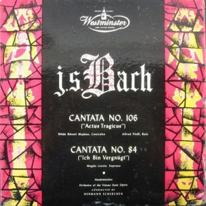 Johann Sebastian Bach - Cantata No. 106 (Actus Tragicus) / Cantata No. 84