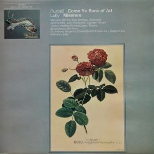 Henry Purcell - Come Ye Sons Of Art / Miserere