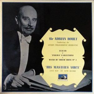 Sir Adrian Boult - 'Enigma' Variations / 'Wand Of Youth' Suite NÂ° 1