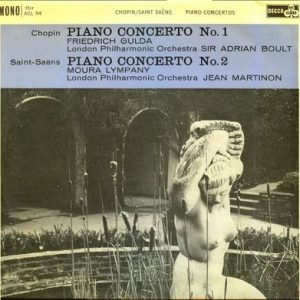 Frederic Chopin - Chopin Piano Concerto No. 1, Saint-Saens Piano Concerto No. 2