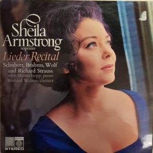 Sheila Armstrong - Lieder Recital