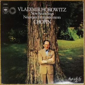 Vladimir Horowitz - New Recordings / Nouveaux Enregistrements
