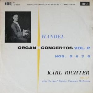Georg Friedrich Handel - Organ Concertos Vol. 2 Op.4 Nos. 5 6 7 8