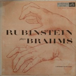 Johannes Brahms - Rubinstein plays Brahms