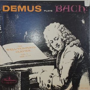Jorg Demus - Demus* Plays Bach* - The Well-Tempered Clavier Vol. I Nos. 13-24