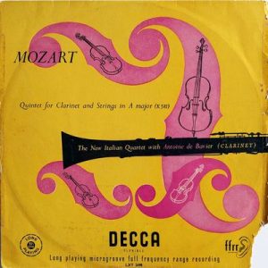 Wolfgang Amadeus Mozart - Quintet For Clarinet And Strings In A Major (K.581)