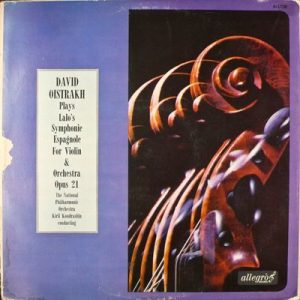 Edouard Lalo - Symphonie Espagnole For Violin & Orchestra Opus 21