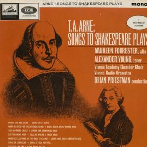 Thomas Arne - Songs to Shakespeare Plays