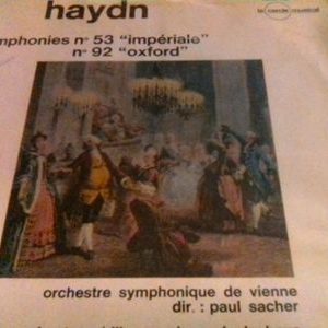 Joseph Haydn - Symphonies No. 53 En Re Majeur ("Imperial") /  No. 92 En Sol Major