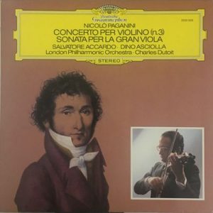 Niccolo Paganini - Concerto Per Violino (N.3) / Sonata Per La Gran Viola