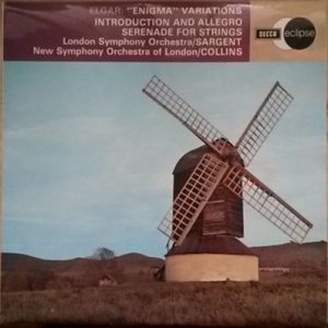 Sir Edward Elgar - "Enigma" Variations / Introduction And Allegro / Serenade For Strings