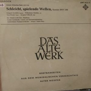 Johann Sebastian Bach, Andre Rieu - Schleicht, Spielende Wellen Kantate BWV 206