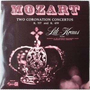 Wolfgang Amadeus Mozart - Two Coronation Concertos K.537 And K.459