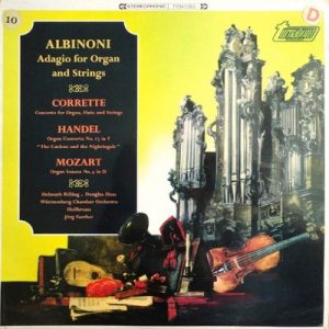 Tomaso Albinoni - Adagio For Organ And Strings / Concerto For Organ, Flute And Strings / Organ Concerto No. 13 In F / Organ Sonata No. 4 In D