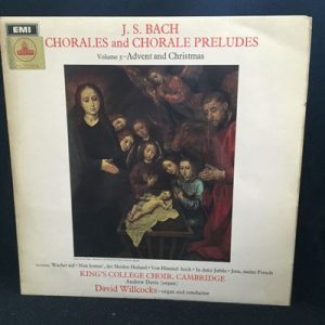 Johann Sebastian Bach - Chorales & Chorale Preludes: Volume 3 - Advent & Christmas