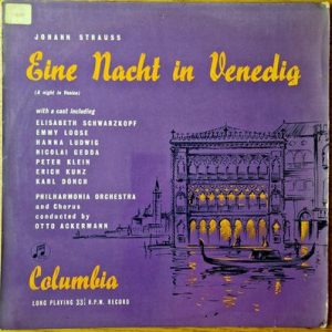 Johann Strauss Jr. - Eine Nacht In Venedig (A Night in Venice)