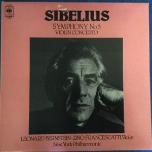 Jean Sibelius - Symphony No.3 / Violin Concerto