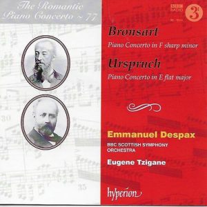 Hans Bronsart Von Schellendorf - Piano Concertos