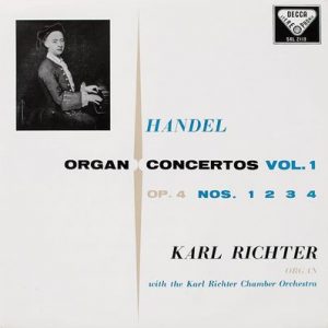 Georg Friedrich Handel - Organ Concertos Vol. 1 Op. 4 Nos. 1 2 3 4