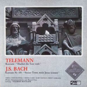 Georg Philipp Telemann - Telemann / Bach: Kantaten
