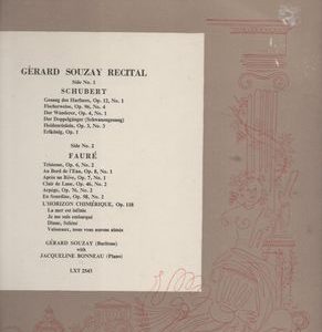 GÃ©rard Souzay - Recital