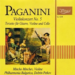 Niccolo Paganini - Violinkonzert No. 5 - Terzetto Fur Gitarre, Violine Und Cello
