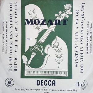 Wolfgang Amadeus Mozart - Violin Sonatas Nos. 32 & 34