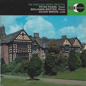 Peter Pears - An English Song Recital