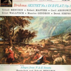Johannes Brahms - Sextet No. 1 In B Flat, Op. 18 / Allegro From F-A-E Sonata