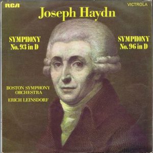 Joseph Haydn - Symphony No. 93 In D / Symphony No. 96 In D