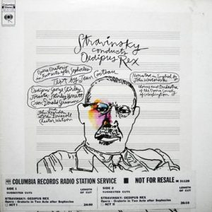 Igor Stravinsky - Conducts Oedipus Rex