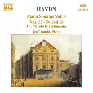 Joseph Haydn - Piano Sonatas, Vol. 3 (Nos. 53 - 56 & 58 / Un Piccolo Divertimento)