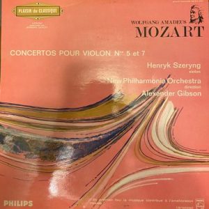 Henryk Szeryng - Concertos pour Violin Nos 5 et 7