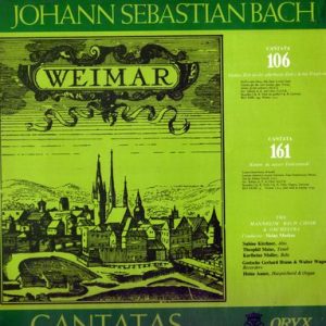 Johann Sebastian Bach - Cantata 106 / Cantata 161