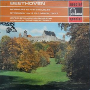 Ludwig van Beethoven - Symphony No. 4 In B Flat, Op. 60 / Symphony No. 5 In C Minor, Op. 67