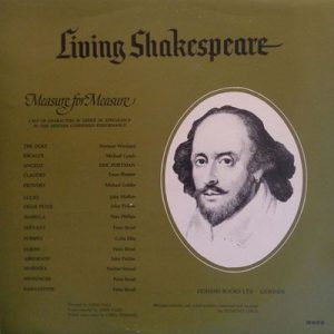William Shakespeare - Measure For Measure