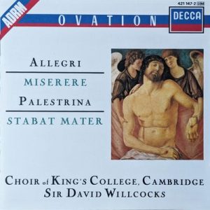 Gregorio Allegri - Miserere / Stabat Mater