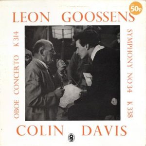 Leon Goossens - Oboe Concerto K 314 / Symphony No 34 K 338