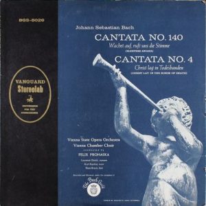 Johann Sebastian Bach - Cantata No. 140 (Wachet Auf, Ruft Uns Die Stimme = Sleepers Awake) / Cantata No. 4 (Christ Lag In Todesbanden = Christ Lay In The Bonds Of Death)