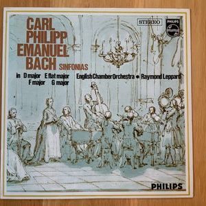 Carl Philipp Emanuel Bach - Sinfonias D-dur Es-dur F-dur G-dur
