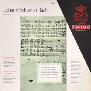 Johann Sebastian Bach - Ich Bin Vergnugt Mit Meinem Glucke