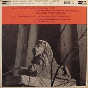 Wolfgang Amadeus Mozart - Symphony 33 / Drum-Roll Symphony