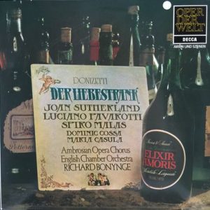 Gaetano Donizetti - Der Liebestrank - L'Elisir D'Amore - Arien Und Szenen