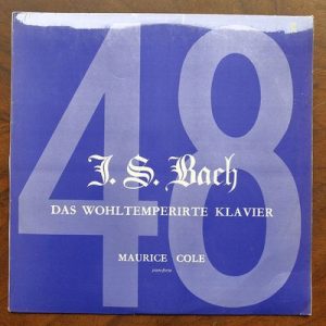Johann Sebastian Bach - Das Wohltemperirte Klavier Vol 1