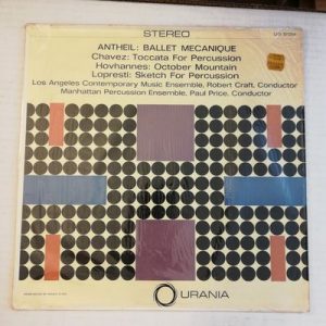 George Antheil - Ballet Mecanique / Toccata For Percussion / October Mountain / Sketch For Percussion