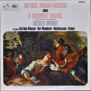 Dietrich Fischer-Dieskau - Sings A Schubert Recital (Including Auf Dem Wasser, Der Wanderer, Nachtgesang, Litanei)